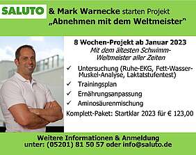 Abnehmprogramm von SALUTO und Weltmeister Mark Warnecke